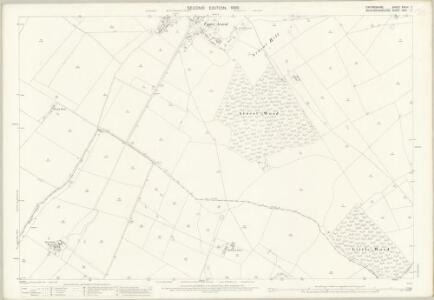 Oxfordshire XXVIII.7 (includes: Arncott; Boarstall; Fencott and Murcott; Piddington) - 25 Inch Map
