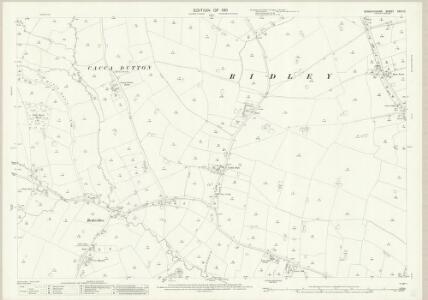 Denbighshire XXIX.10 (includes: Abenbury; Bieston; Is Y Coed) - 25 Inch Map