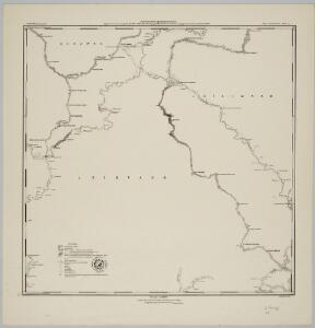 Blad XVIII Batang Loepar, blad i, uit: Residentie Wester-Afdeeling van Borneo : weg- en rivierkaart / Topographisch Bureau