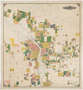 Map of Portland, Oregon