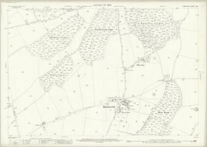 Hampshire and Isle of Wight LI.5 (includes: Beauworth; Cheriton; Kilmiston; Tichborne) - 25 Inch Map
