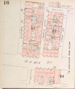 Insurance Plan of the City of Dublin Vol. 1: sheet 16-1