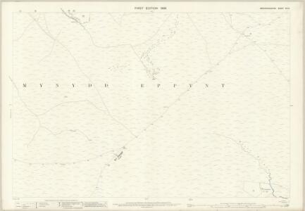 Brecknockshire XIV.8 (includes: Penbuallt) - 25 Inch Map