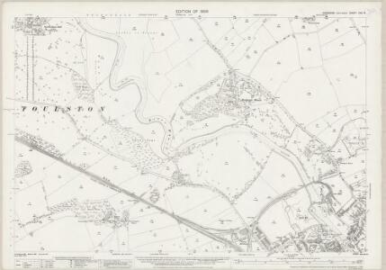 Yorkshire CXC.9 (includes: Healaugh; Newton Kyme Cum Toulston; Tadcaster East; Tadcaster West; Wighill) - 25 Inch Map
