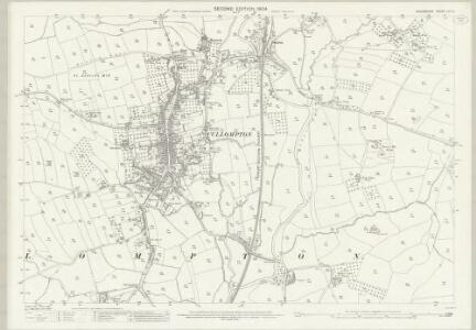 Devon LVII.2 (includes: Cullompton) - 25 Inch Map