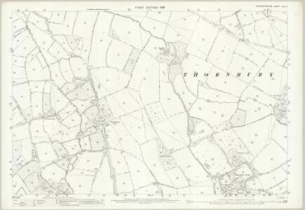 Gloucestershire LXIII.2 (includes: Oldbury upon Severn; Thornbury) - 25 Inch Map