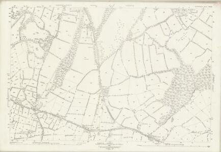 Staffordshire XIII.13 (includes: Caverswall; Cheadle; Cheddleton; Consall; Dilhorne; Kingsley) - 25 Inch Map