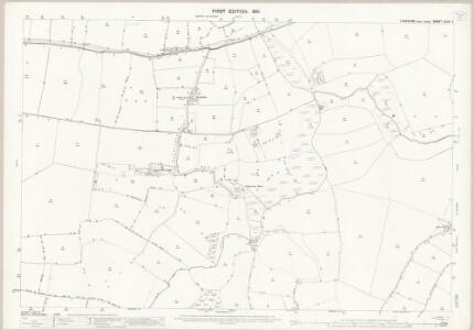 Yorkshire CCXX.7 (includes: Hambleton; Sherburn In Elmet; South Milford) - 25 Inch Map