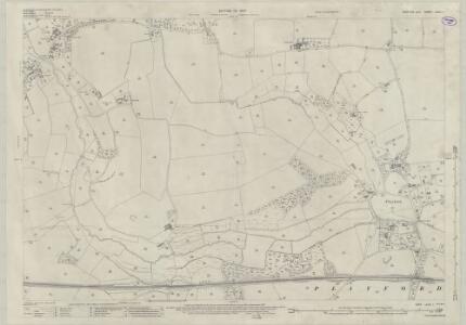 Suffolk LXXVI.1 (includes: Culpho; Playford; Rushmere St Andrew; Tuddenham) - 25 Inch Map