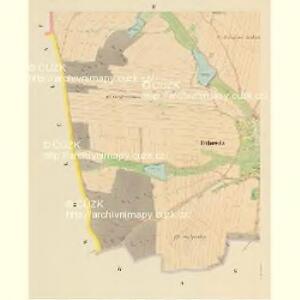 Drhowitz - c1527-1-002 - Kaiserpflichtexemplar der Landkarten des stabilen Katasters