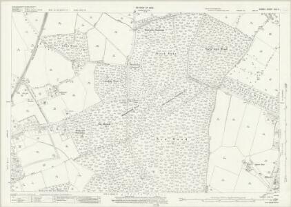 Surrey XVIII.3 (includes: Chessington; Cobham; Hook; Stoke Dabernon; Thames Ditton) - 25 Inch Map