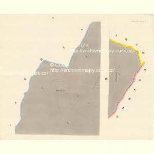 Alt Mokrolasetz (Stare Mokre Lasice) - m1845-1-004 - Kaiserpflichtexemplar der Landkarten des stabilen Katasters