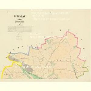 Borislau - c0418-1-001 - Kaiserpflichtexemplar der Landkarten des stabilen Katasters