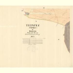 Teinitz (Tinec) - m3185-1-004 - Kaiserpflichtexemplar der Landkarten des stabilen Katasters