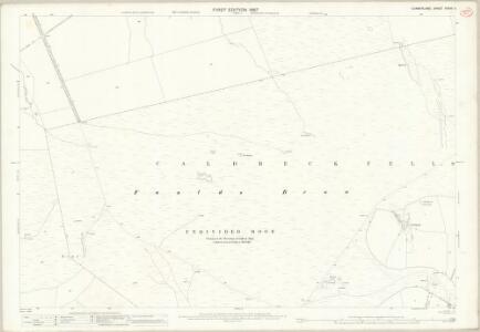 Cumberland XXXVII.11 (includes: Boltons) - 25 Inch Map