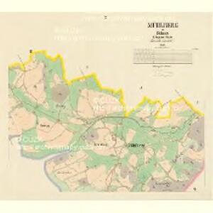 Mühlberg - c3863-2-002 - Kaiserpflichtexemplar der Landkarten des stabilen Katasters