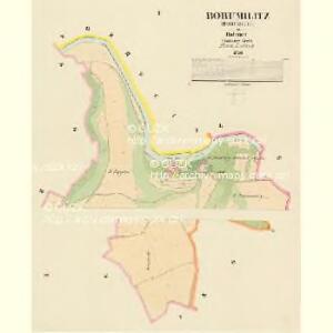 Bohumilitz (Bohumilic) - c0317-1-001 - Kaiserpflichtexemplar der Landkarten des stabilen Katasters