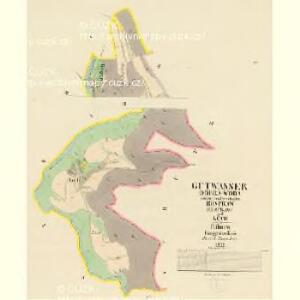 Gutwasser (Dobra-Woda) - c1172-1-001 - Kaiserpflichtexemplar der Landkarten des stabilen Katasters