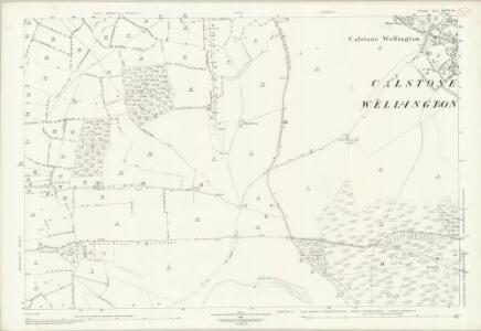 Wiltshire XXVII.14 (includes: Bishops Cannings; Calne Without; Heddington) - 25 Inch Map