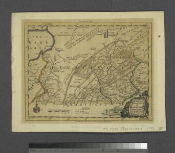 A map of the province of Pensilvania / drawn from the best authorities, by T. Kitchin, gr.
