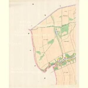 Dorf Jauernig - m3349-1-003 - Kaiserpflichtexemplar der Landkarten des stabilen Katasters