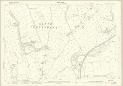 Pembrokeshire XXVII.4 (includes: Camros; Hamlet Of St Martin; North Prendergast; Rudbaxton; South Prendergast; Uzmaston) - 25 Inch Map