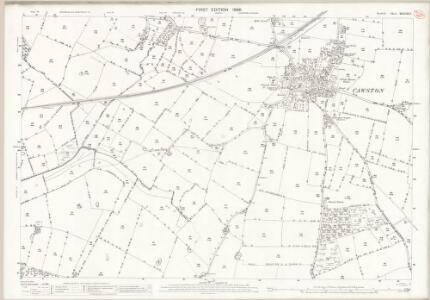 Norfolk XXXVIII.7 (includes: Booton; Cawston; Reepham; Sall) - 25 Inch Map