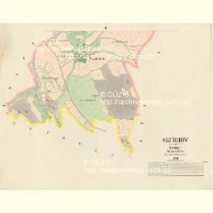 Skurhow - c6976-1-001 - Kaiserpflichtexemplar der Landkarten des stabilen Katasters