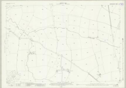 Warwickshire LII.1 (includes: Burton Dassett; Kineton; Radway; Warmington) - 25 Inch Map