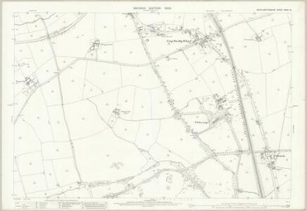 Northamptonshire XXXVI.15 (includes: Long Buckby; Norton; Welton; Whilton) - 25 Inch Map