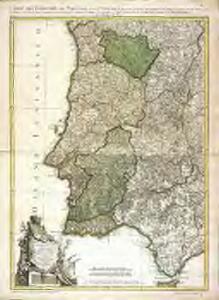 Mapa dos reynos de Portugal e Algarve
