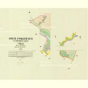 Ober Porzitsch (Horo Porzitsch) - c2124-1-002 - Kaiserpflichtexemplar der Landkarten des stabilen Katasters