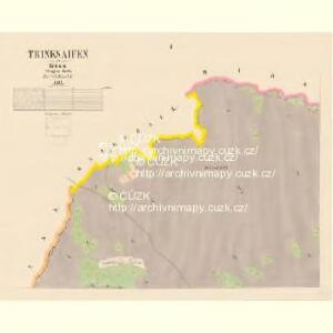 Trinksaifen - c6615-2-001 - Kaiserpflichtexemplar der Landkarten des stabilen Katasters