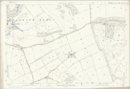 Yorkshire CLXXVI.16 (includes: Hayton; Nunburnholme; Warter) - 25 Inch Map