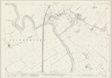 Yorkshire LXXXVI.4 (includes: Kirby Wiske; Maunby; Pickhill With Roxby; Swainby With Allerthorpe) - 25 Inch Map