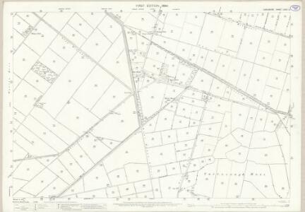 Lancashire LXXVI.13 (includes: Burscough; Rufford; Scarisbrick; Tarleton) - 25 Inch Map