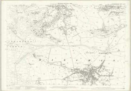 Gloucestershire XLIX.12 (includes: Minchinhampton; Rodborough; Thrupp) - 25 Inch Map