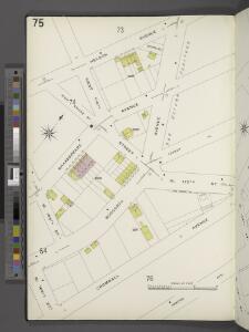 Bronx, V. 10, Plate No. 75 [Map bounded by Nelson Ave., Inwood Ave., W. 169th St.]