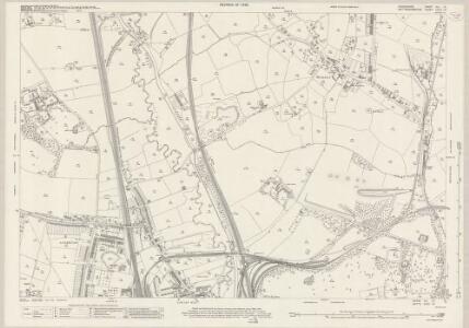 Derbyshire XLI.13 (includes: Brinsley; Codnor and Loscoe; Eastwood; Greasley; Heanor) - 25 Inch Map