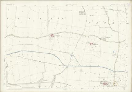 Yorkshire LXIX.6 (includes: Akebar; Finghall; Newton Le Willows; Patrick Brompton) - 25 Inch Map