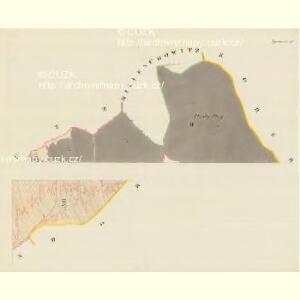 Boschowitz - m0191-1-002 - Kaiserpflichtexemplar der Landkarten des stabilen Katasters