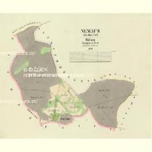 Nemaus (Nemajow) - c2105-1-001 - Kaiserpflichtexemplar der Landkarten des stabilen Katasters