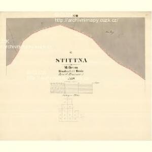 Stittna - m3061-1-014 - Kaiserpflichtexemplar der Landkarten des stabilen Katasters
