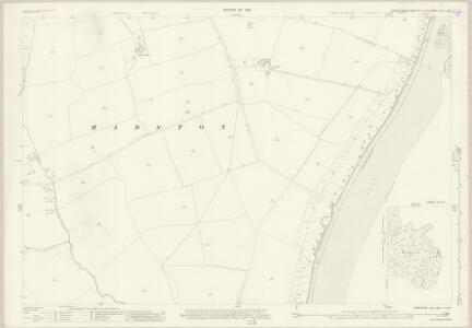 Northumberland (New Series) LII.1 (inset LII.2) (includes: East Chevington; Hadston; Togston) - 25 Inch Map