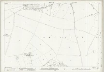Wiltshire LXXI.3 (includes: Britford; Netherhampton; New Sarum) - 25 Inch Map
