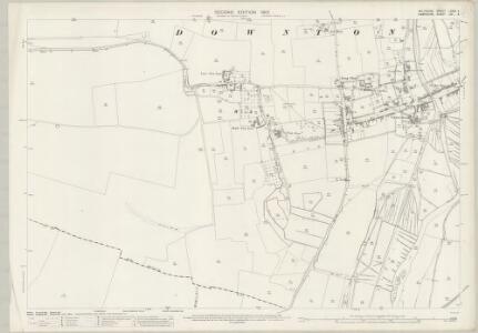 Wiltshire LXXVI.4 (includes: Breamore; Downton; Redlynch) - 25 Inch Map
