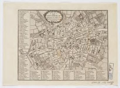 Plan of the city of Dublin : taken from an actual survey from the Universal Scots Almanack