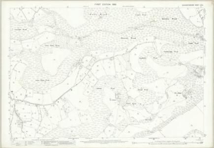 Gloucestershire LVI.8 (includes: Dursley; North Nibley; Uley; Wotton under Edge) - 25 Inch Map