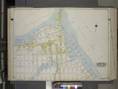 Queens, Vol. 2A, Double Page Plate No. 5; Part of Ward Two Newtown. [Map bounded by Bowery Bay, Flushing Bay; Including Mansfield Ave., 28th St.] / by and under the supervision of Hugo Ullitz.