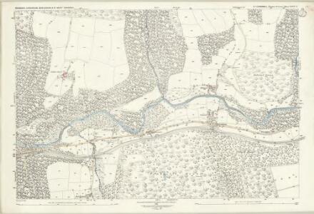 Cornwall XXXV.5 (includes: Broadoak; Cardinham; St Neot; Warleggan) - 25 Inch Map